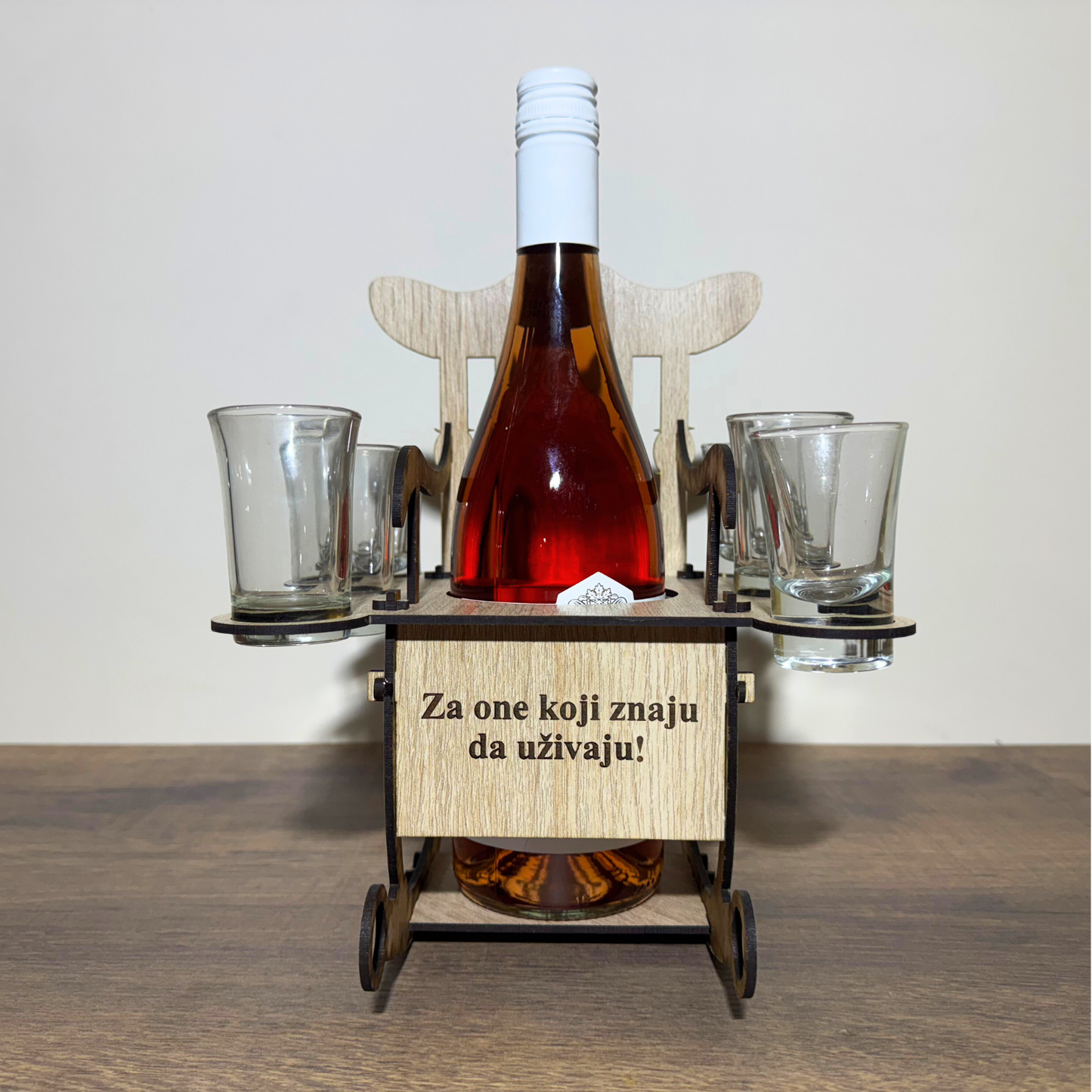 Poklon set za piće - Stolica sa 6 čašica