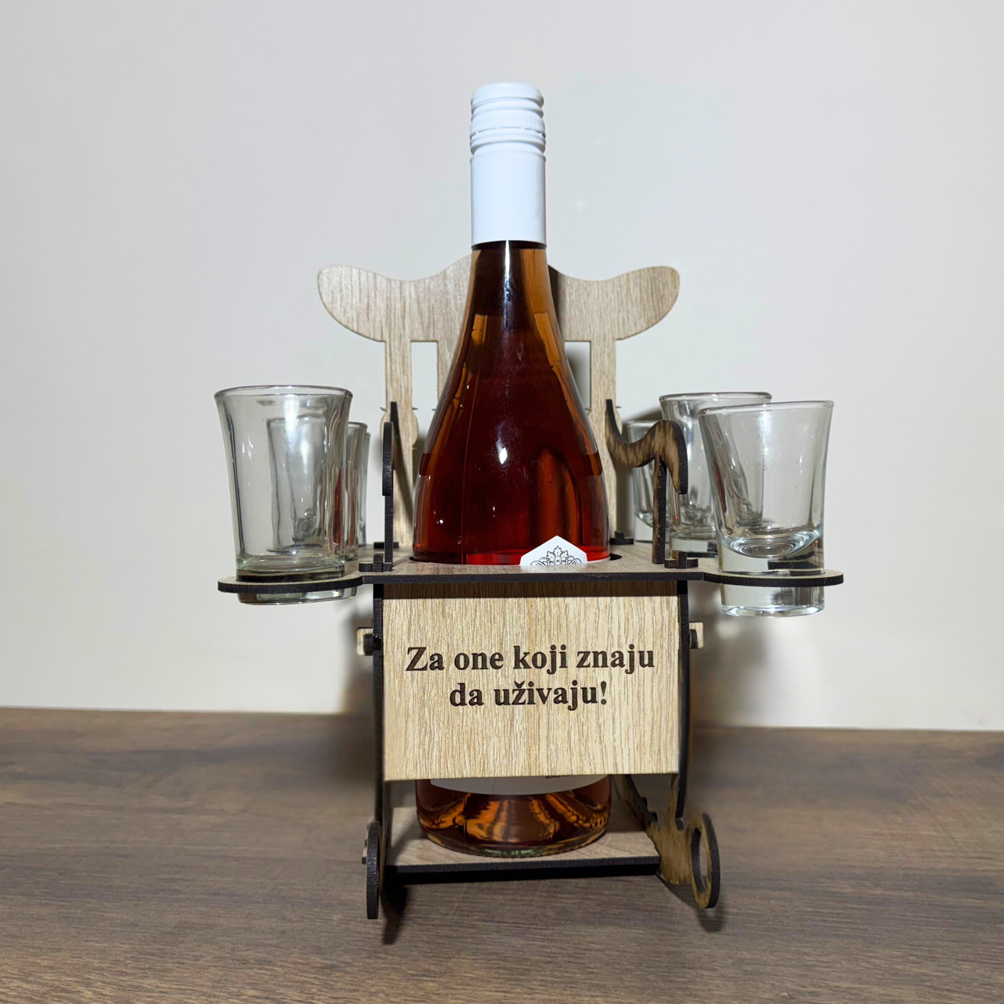 Poklon set za piće - Stolica sa 6 čašica