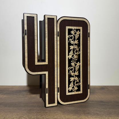 Poklon kutija za rođendane sa stilom - BROJ 40