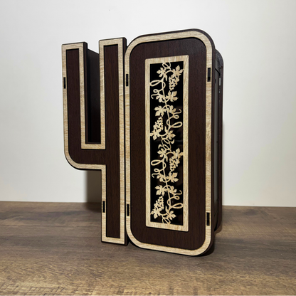 Poklon kutija za rođendane sa stilom - BROJ 40