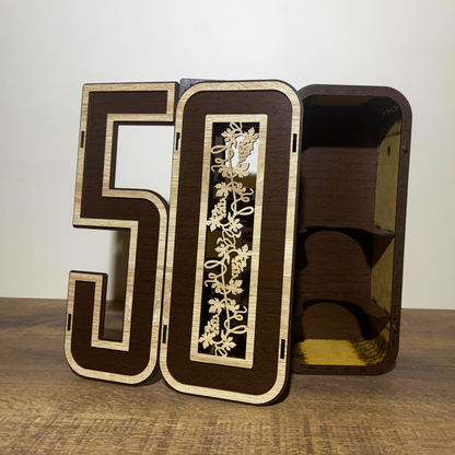 Poklon kutija za rođendane sa stilom - BROJ 50